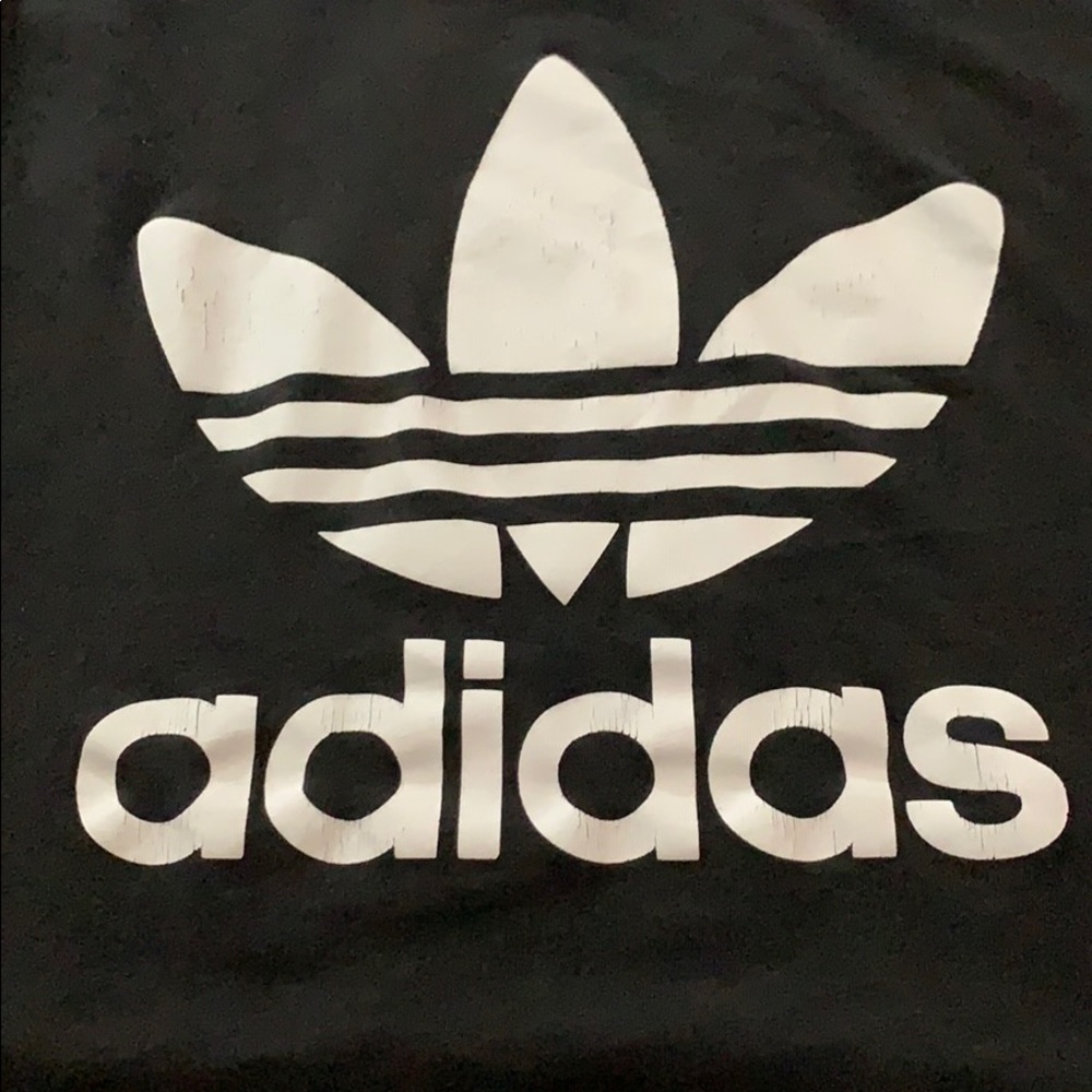Adidas workout crop top